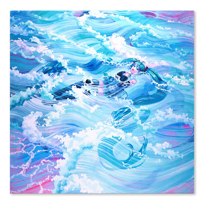【ART OF MIKU】江口綾音「電子の海 / Electronic ocean」（エディション）