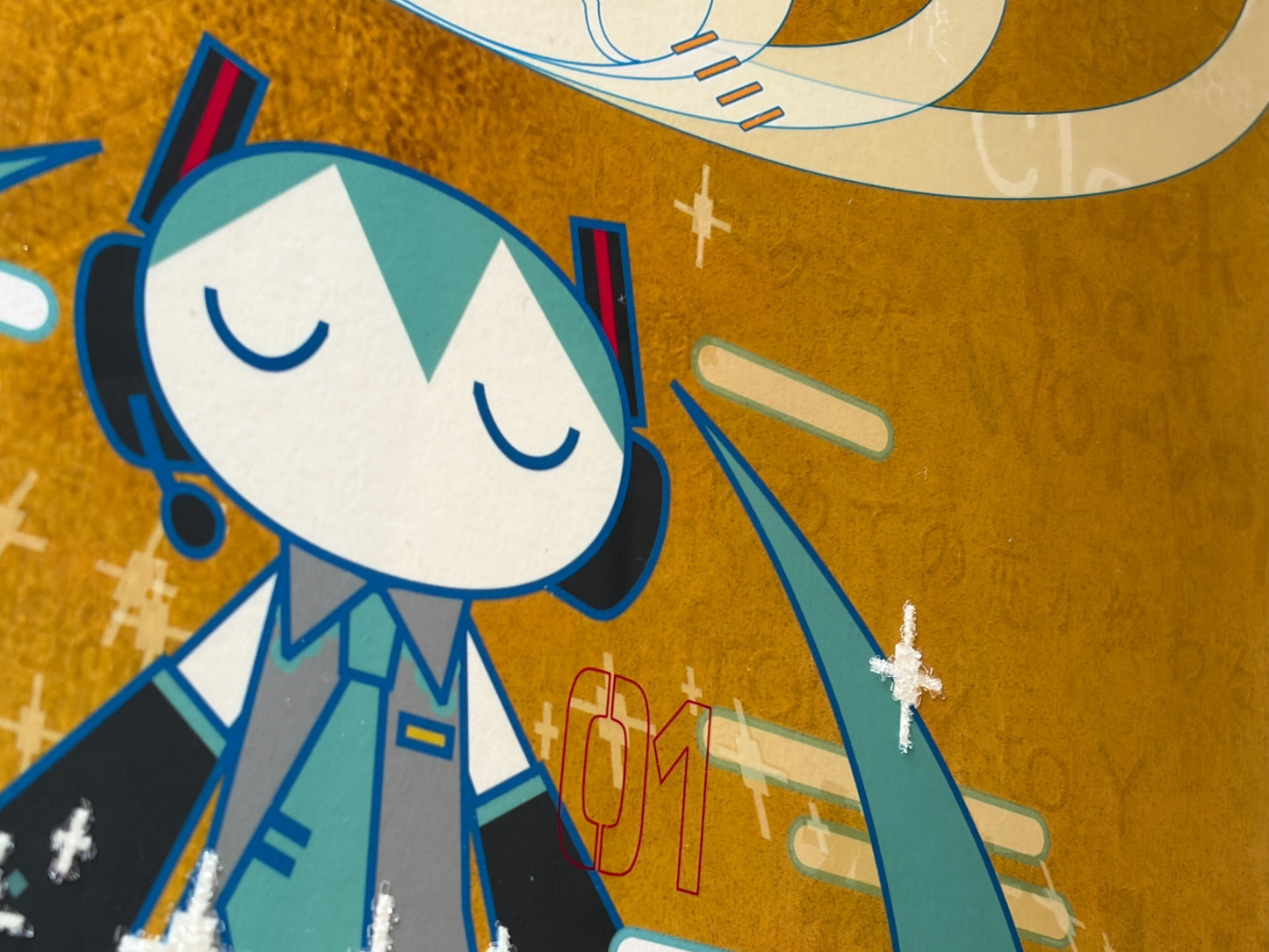 【ART OF MIKU】タカハシマホ「マサユメ（額あり）」Limited Color Framed Edition ※限定10