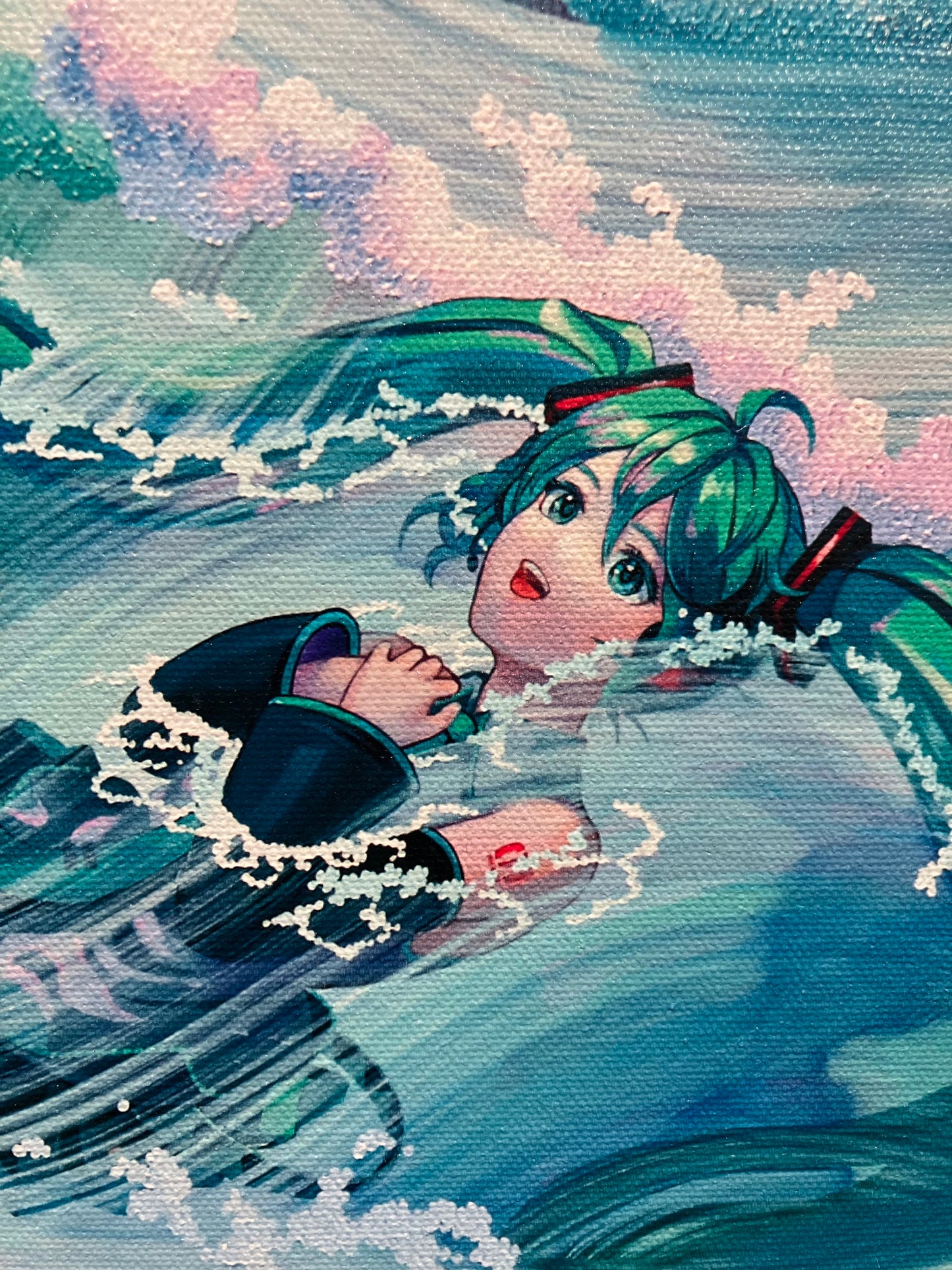 【ART OF MIKU】江口綾音「電子の海 / Electronic ocean」（エディション）