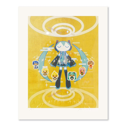 【ART OF MIKU】タカハシマホ「マサユメ（額なし）」（エディション）
